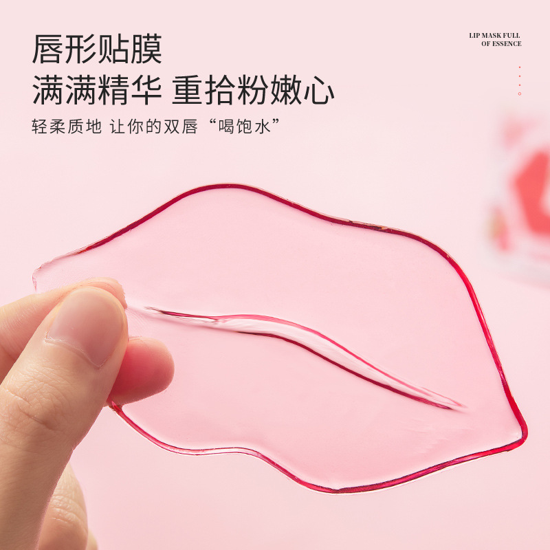Bather Honey Peach Aloe Honey Lip Mask Humectante Desvanecer las líneas labiales para mejorar el color labial máscara labial al por mayor