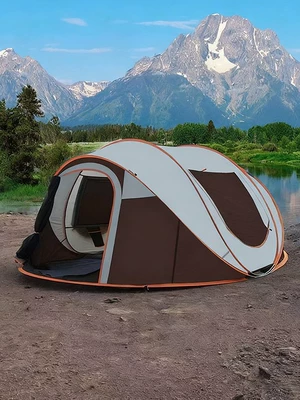 Avtomobil dam çadırları | Hand-Pull Tent for Outdoor Camping, Waterproof