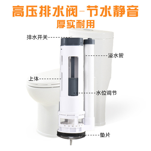 Toilet water tank accessories toilet drain valve water inlet valve toilet accessories set float ball water inlet