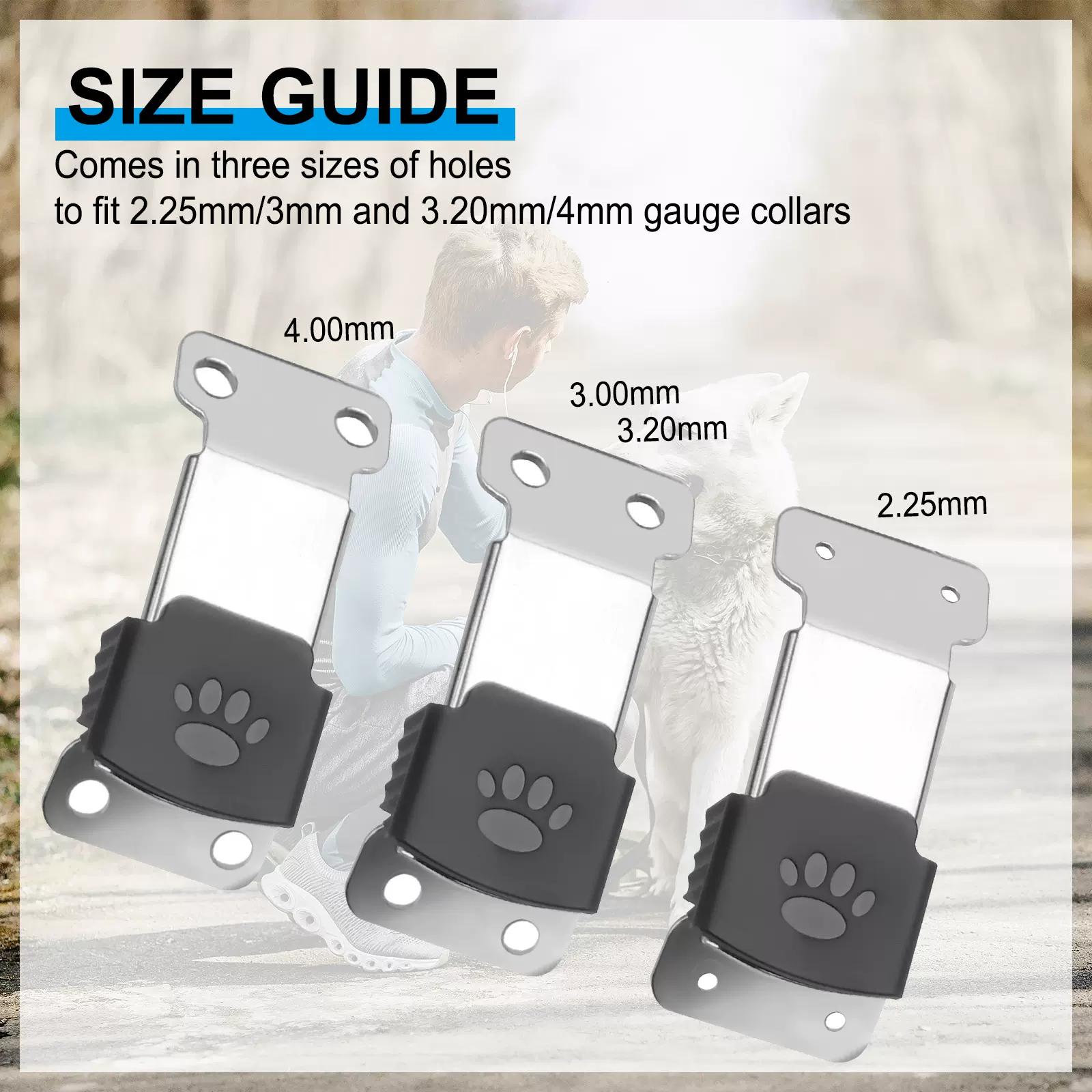 SprengerClicLock紧固件宠物扣用于叉犬训练项圈快速释放不锈钢扣