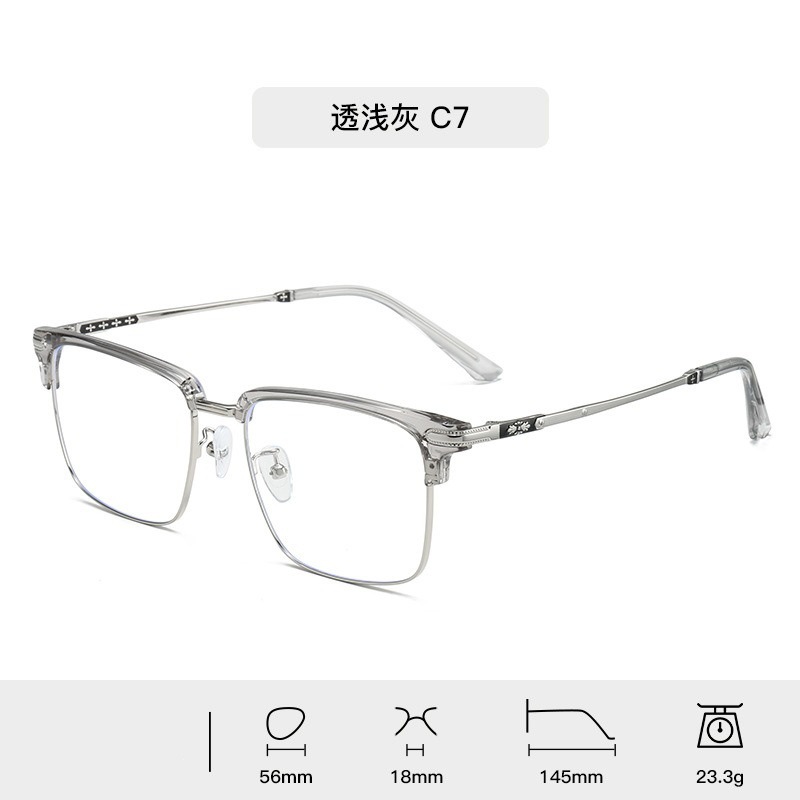 Gfas de miopía de moda simples comerciales frescas anti-luz azul gafas retrógradas de alta definición para proteger los ojos con gafas de grado