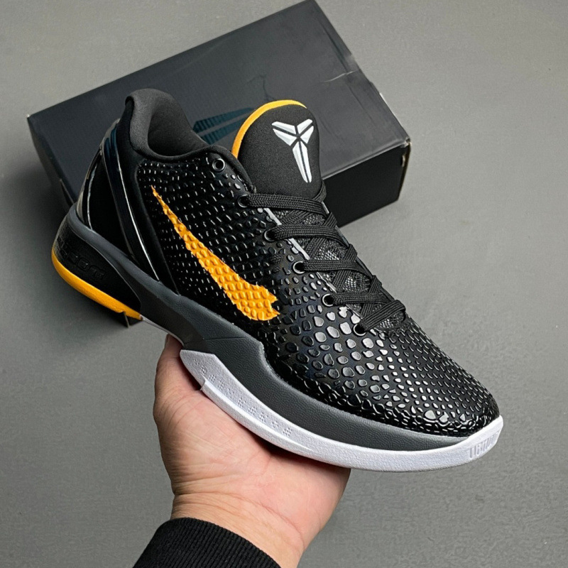 Durable Zk6 Men's Basketball Shoes Mamba Ant-Man Men's Sneakers Air Cushion Wear-Resistant Women's Retro Sports Shoes