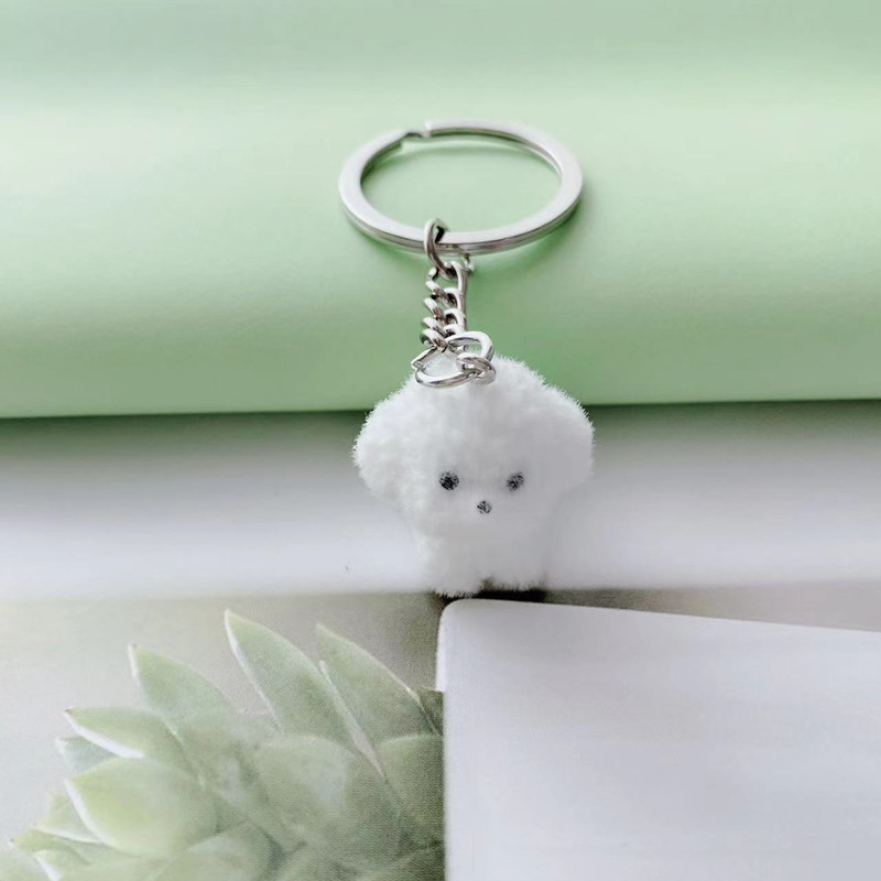 18g Weight Bag Pendant, Keychain Classification Daily Occasion Resin Material Bag, Cartoon, Dog, Tree, Car Pattern Women's Gender Cartoon Style, Cute Style Bag Cartoon Dog Bag Pendant Keychain Resin Women's Cartoon Style Cute Bag Pendant Keychain 7