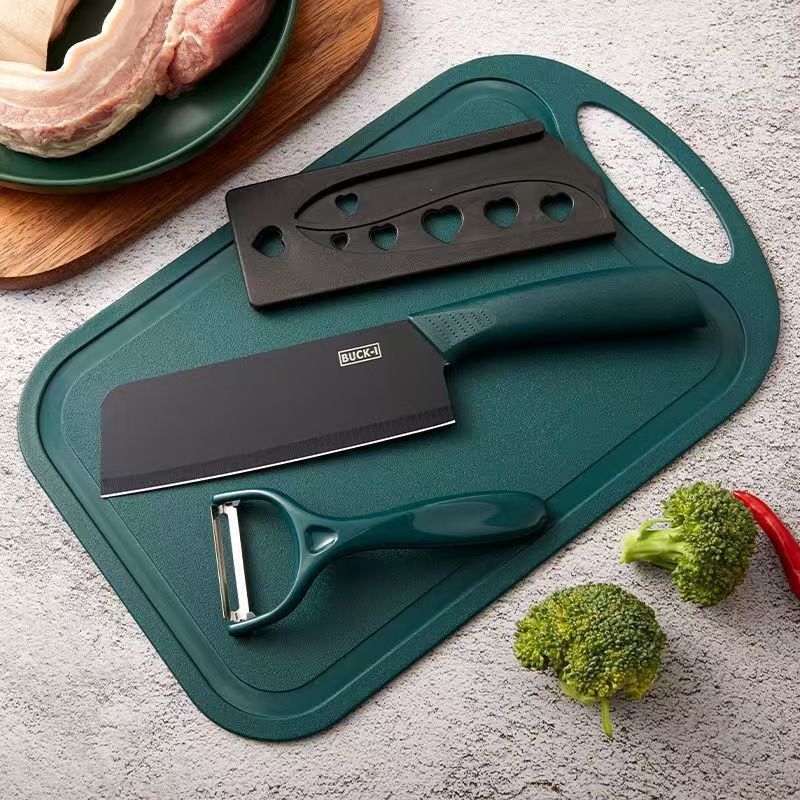 Cuchillo de cocina de acero inoxidable para cortar carne, cortar verduras, cortar frutas, conjunto completo de cuchillos de regalo en línea al por mayor un producto