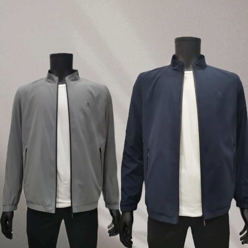 New Middle-aged Jacket Wholesale Collar Jacket Men's Casual Air-conditioning Clothing Men's Loose Middle-aged Men's Jacket New Middle-aged Jacket Wholesale Collar Jacket Men's Casual Air-conditioning Clothing Men's Loose Middle-aged Men's Jacket
