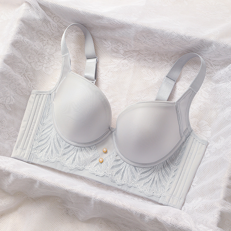250920 Anti-Sagging Thick Bra, Small Breast Push-Up Bra, Large Breast Reduction, Breast Shaping and Adjustable Intimates for Women