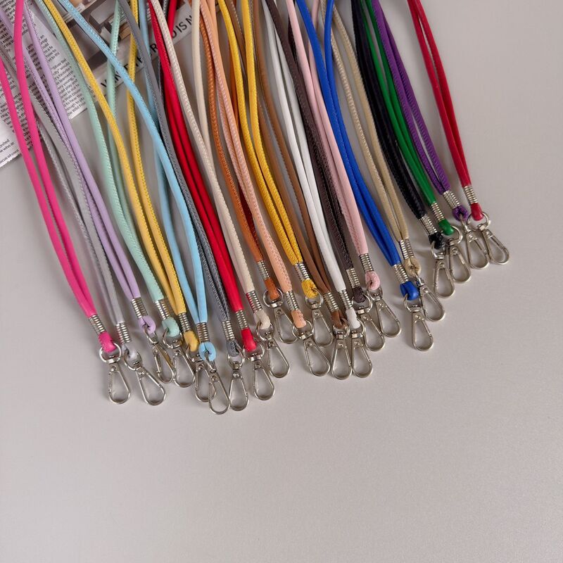 Pu Leather Mobile Phone Lanyard Neck Rope DIY Mobile Phone Case Hanging Neck Rope Badge Work Permit Exhibition Long Lanyard Pu Leather Mobile Phone Lanyard Neck Rope DIY Mobile Phone Case Hanging Neck Rope Badge Work Permit Exhibition Long Lanyard