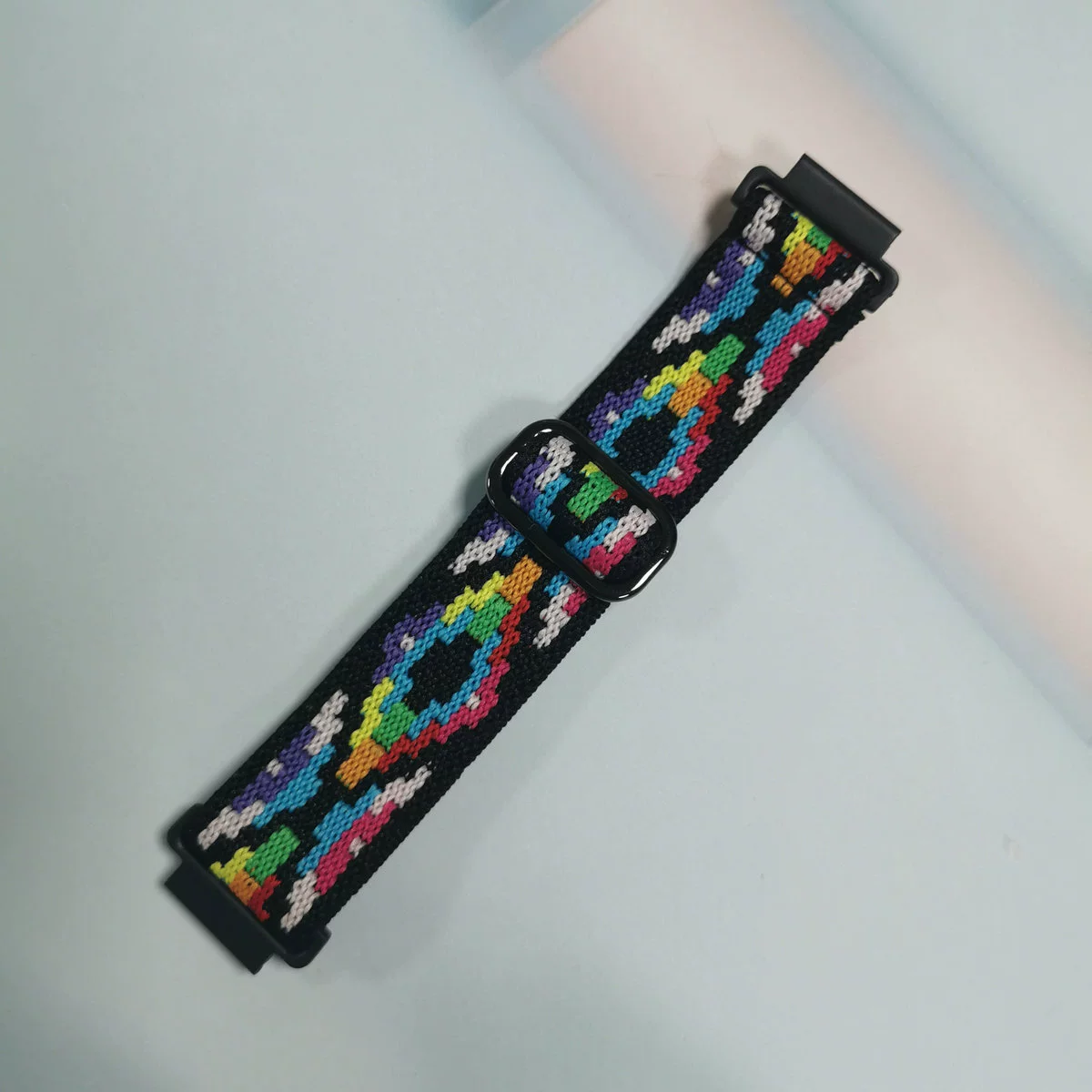 Подходит для Fitbit Sense/Sense2/Versa 3/4 Эластичная стропа Versa2, тибетский блок