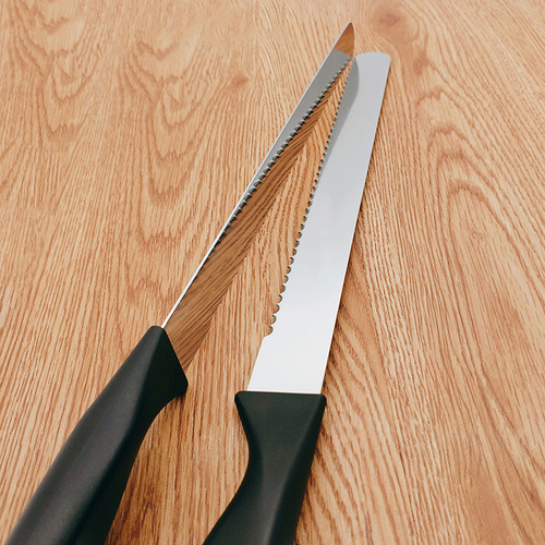 Stainless Steel Bread Knife Saw Tooth Knife Baking Cut Bread Cake Slice Sandwich Toast Cutting Knife Household Tools 