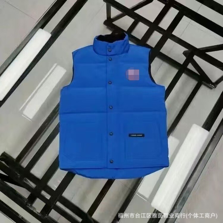 ガチョウの定番モデル秋冬カップルの羽毛馬甲男女同タイプの防風防水は厚くて暖かいです。|undefined