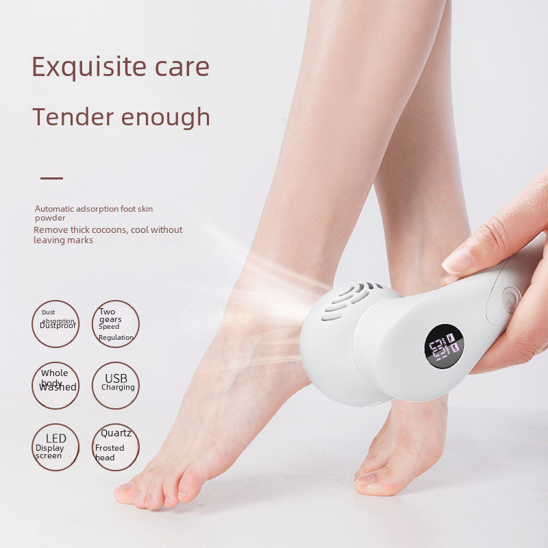 2023 Cross-border New Electric Foot File Callus Remover Waterproof Digital Pedicure Machine