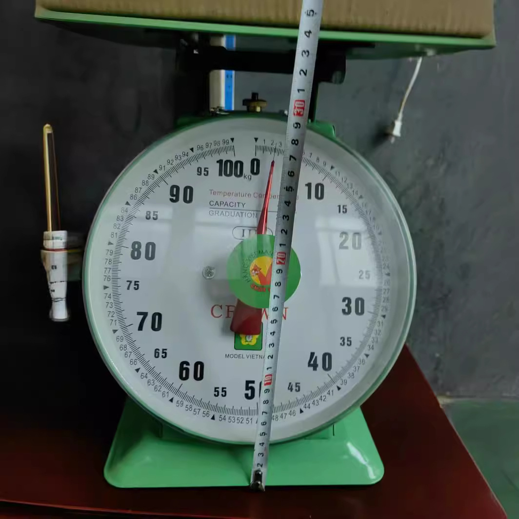 2024 nueva báscula de cocina báscula mecánica báscula de resorte 100kg báscula plana