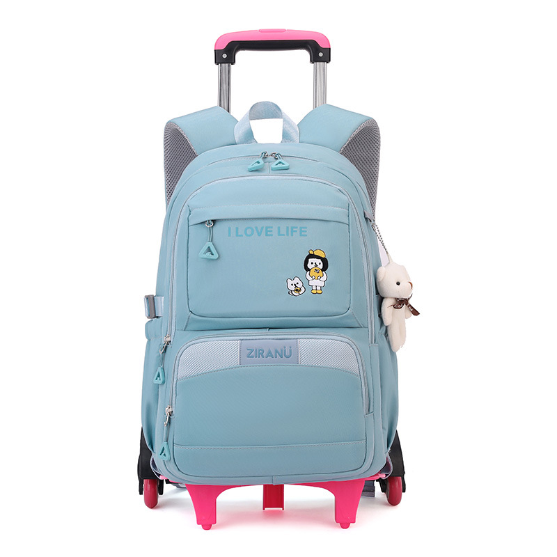 2022 pescado natural estudiante mochila 3-6 grado ligero de gran capacidad de múltiples capas transpirable transfronteriza Venta caliente