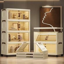 免安装折叠收纳柜箱特厚置物架儿童玩具书本宝宝零食杂物多层防水