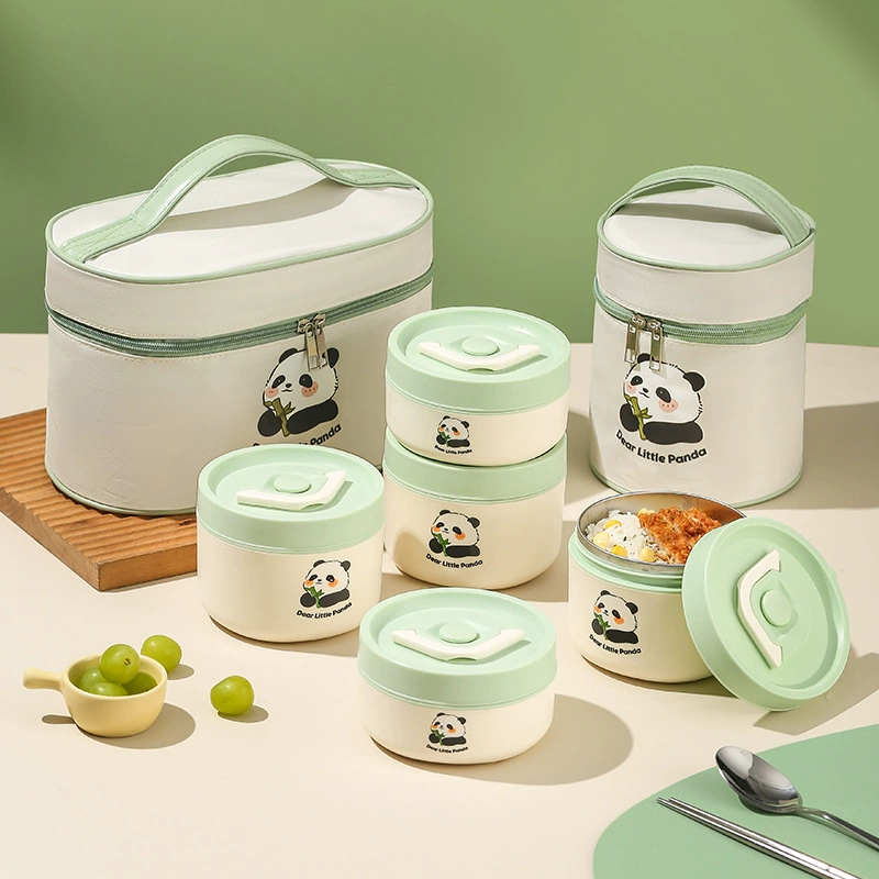 Теплоизоляционные ланч-боксы из нержавеющей стали бенто-боксы