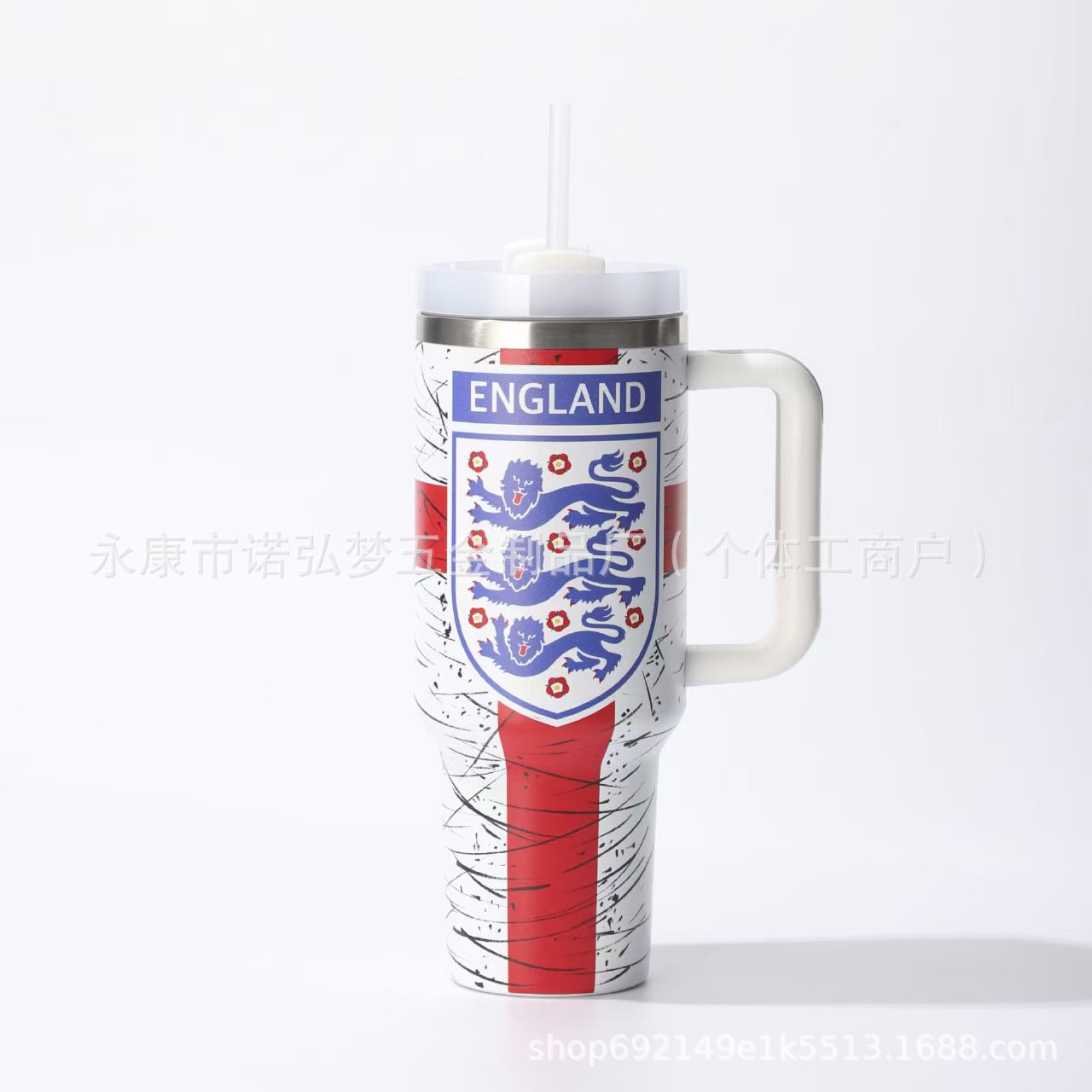2026 Copa del Mundo 40oz Taza de hielo TUMBLER Taza de acero inoxidable Taza de aislamiento térmico image 11