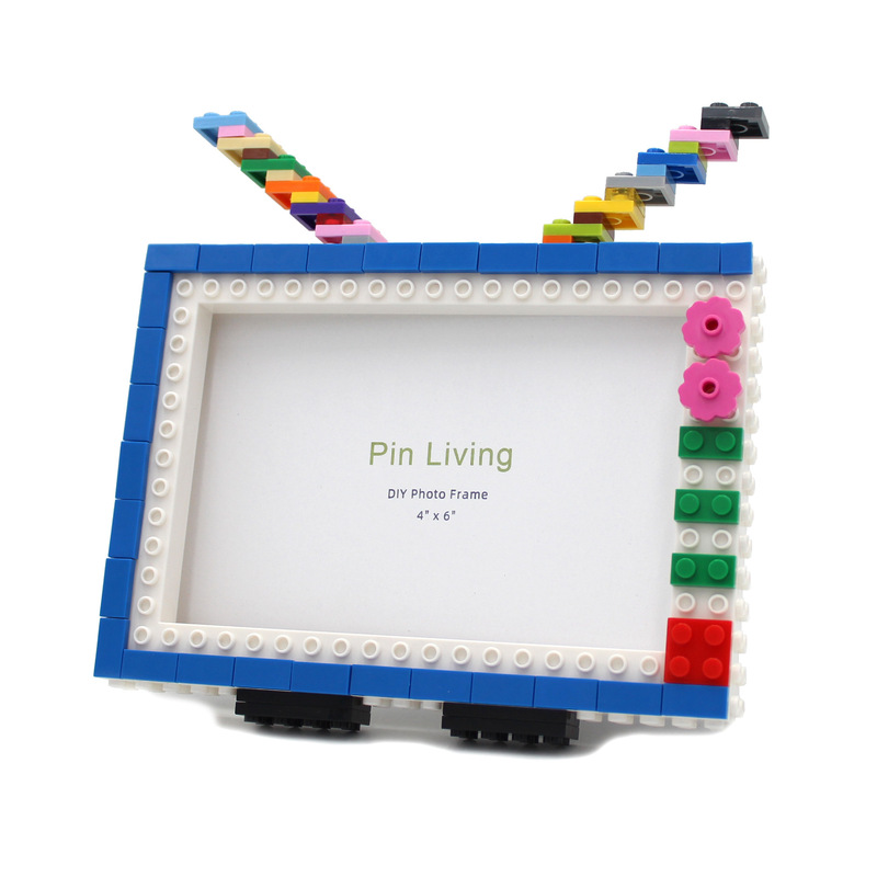 Spelling Memory Time TV DIY Children's Building Blocks Photo Frame Set Table Handmade Creative Photo Wall Children's Studio Gift Spelling Memory Time TV DIY Children's Building Blocks Photo Frame Set Table Handmade Creative Photo Wall Children's Studio Gift