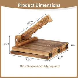 跨境木制玉米饼压榨机墨西哥玉米饼压榨器竹制面团压榨机厂家批发