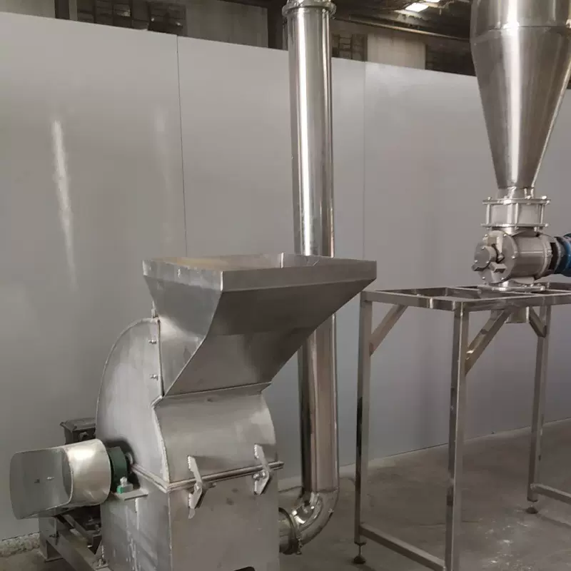 不锈钢化工原料粉碎机 农贸市场各种香料调料粉碎机 香菇干磨粉机