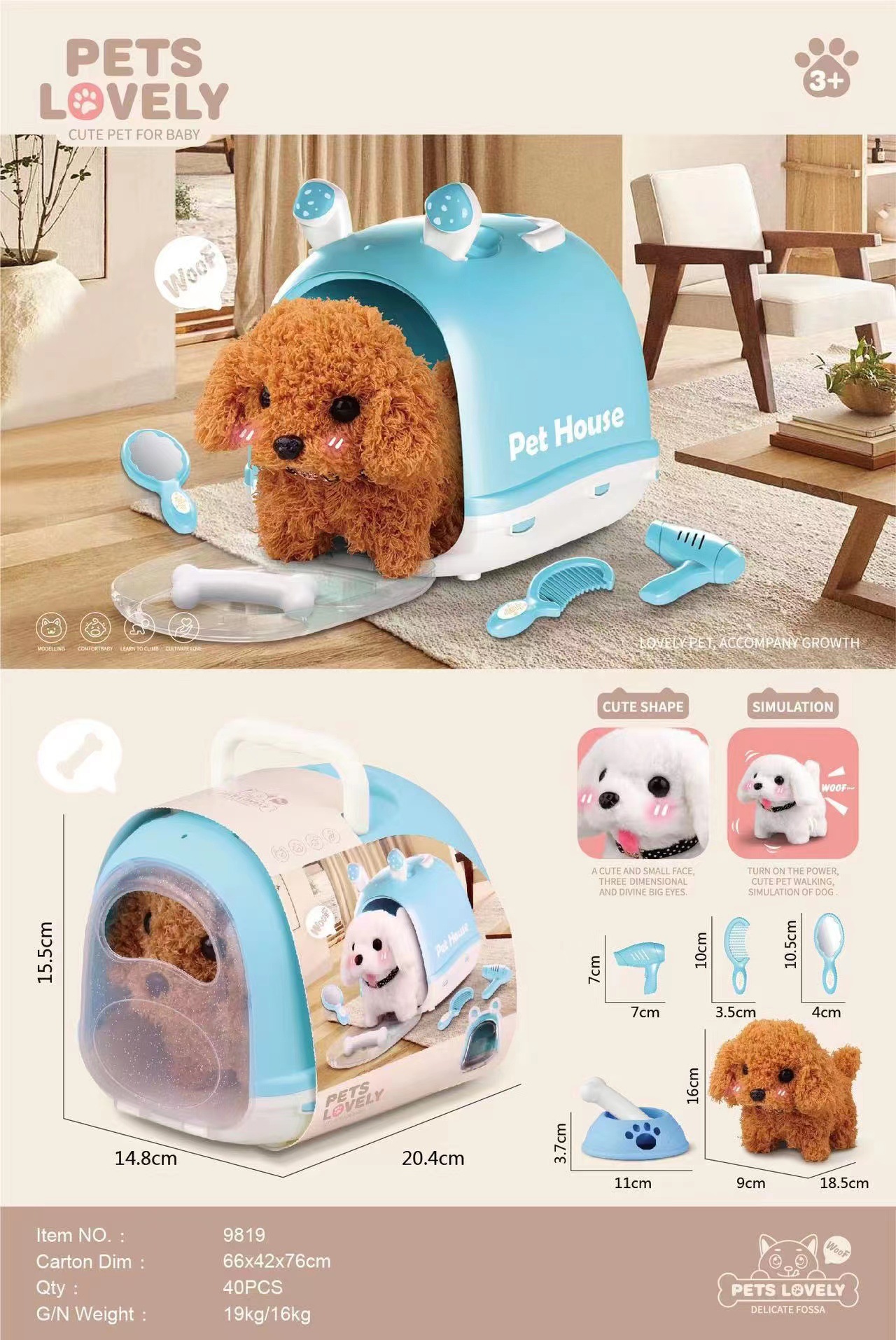Juguetes de peluche eléctricos para niños, mascotas de simulación se llamarán conejos dorados, juguetes de chicas, regalos al por mayor