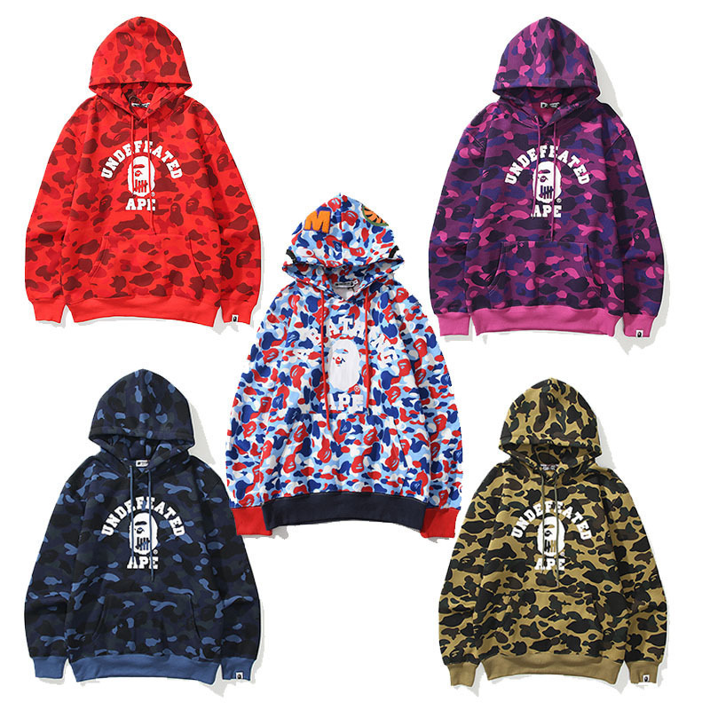 2026 BAPE brand high-neck shark head 3D digital print hoodie sweatshirt for men and women 2026 BAPE brand high-neck shark head 3D digital print hoodie sweatshirt for men and women