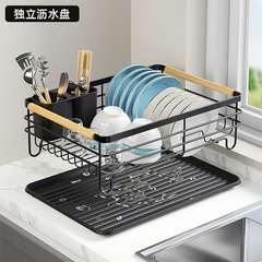 キッチンカウンタートップ家庭用単層プレートラック排水ボウルラック多機能食器収納ラックディッシュボウルラック収納ラック
