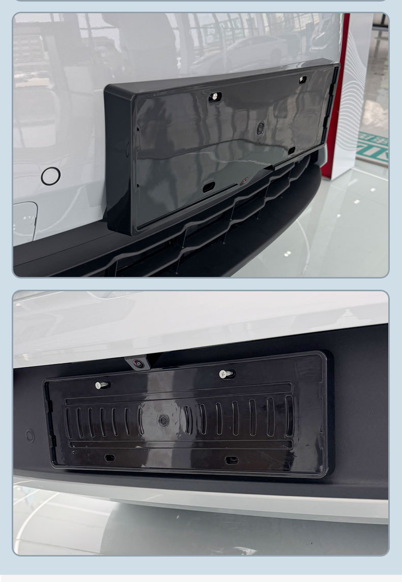 Suitable for 22026 Byd Yuan Plus Third Generation License Plate Frame, New Energy Vehicle Full-Edge License Plate Frame, Green License Plate