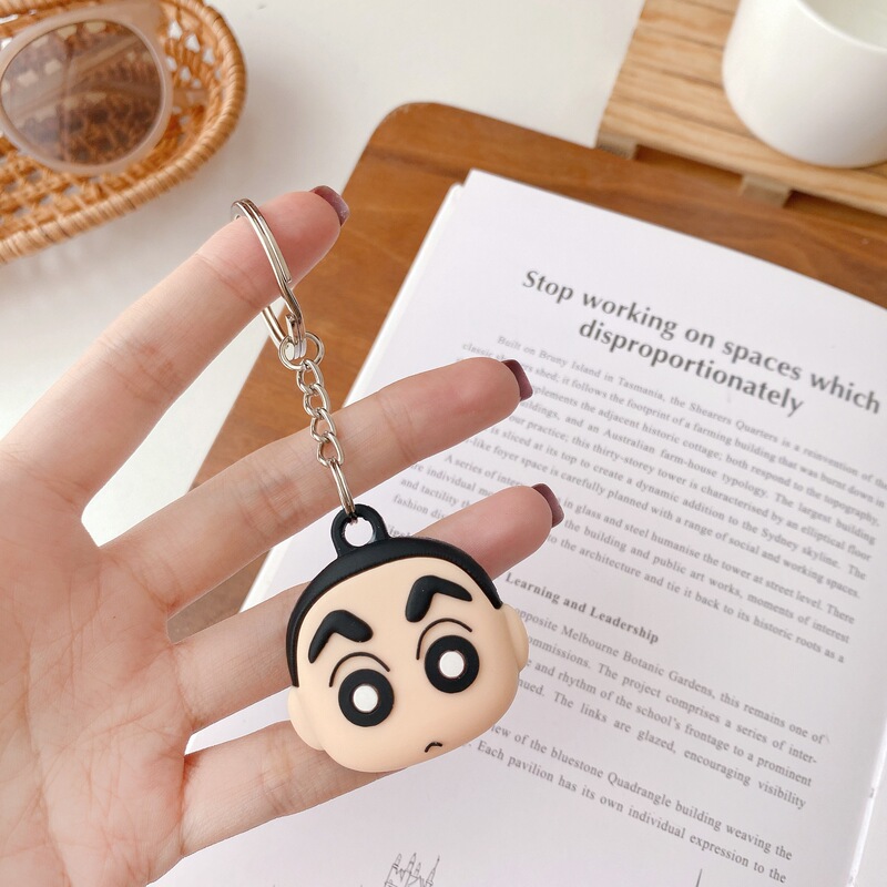 アップルAirtag紛失防止器保護カバー漫画シリコン軟殻キーホルダー追跡器かわいい収納ケースを適用する|undefined