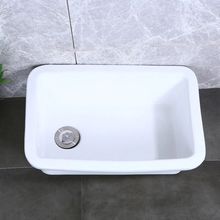老式陶瓷洗菜盆厨房水斗洗碗盆水槽阳台洗衣盆单槽室外水池洗手盆