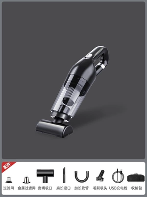 Tozsoranlar Vacuum Cleaner, Household Handheld Vacuum - 113c-black-top-modelmetal-grillecloth-bag