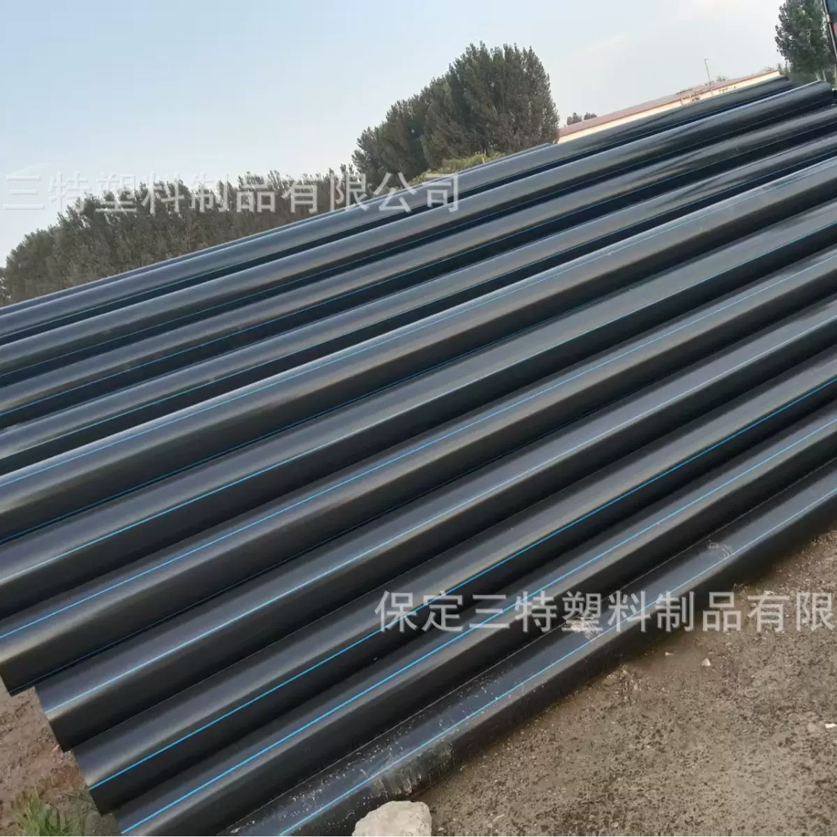 PE穿线管 电缆保护管50 高密度聚乙烯管材 地埋通信管材 批发