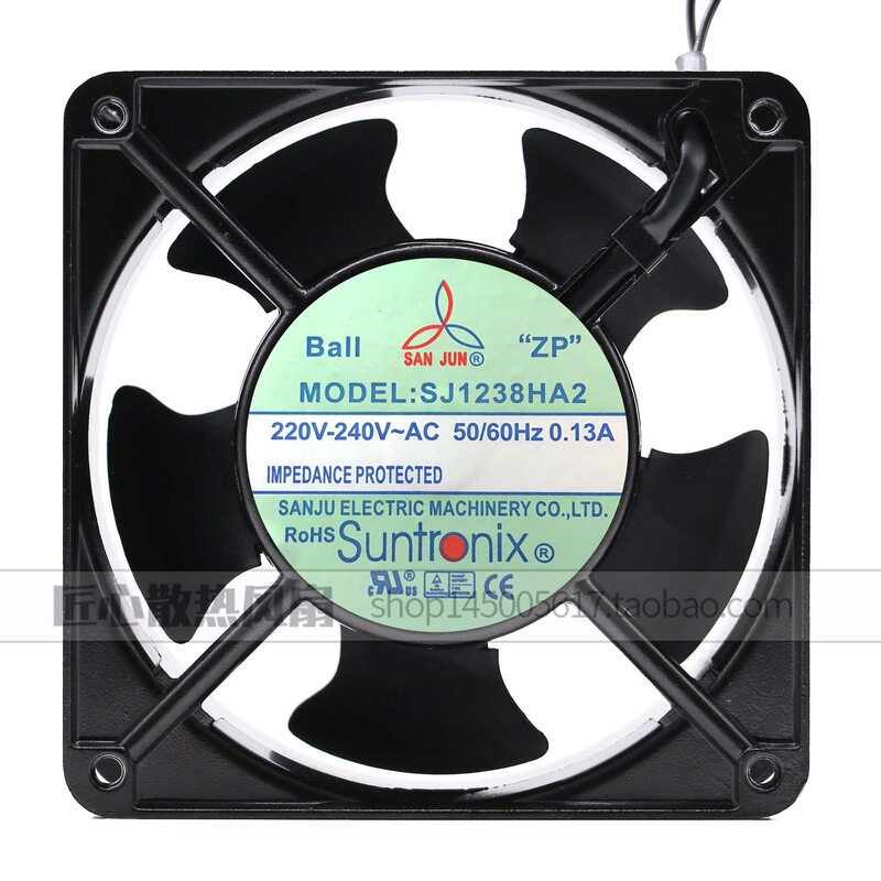 SJ1238HA2 original Taiwan Sanju 12038 AC220VHA 1 110V axial flow cooling fan 380V HA3 SJ1238HA2 original Taiwan Sanju 12038 AC220VHA 1 110V axial flow cooling fan 380V HA3