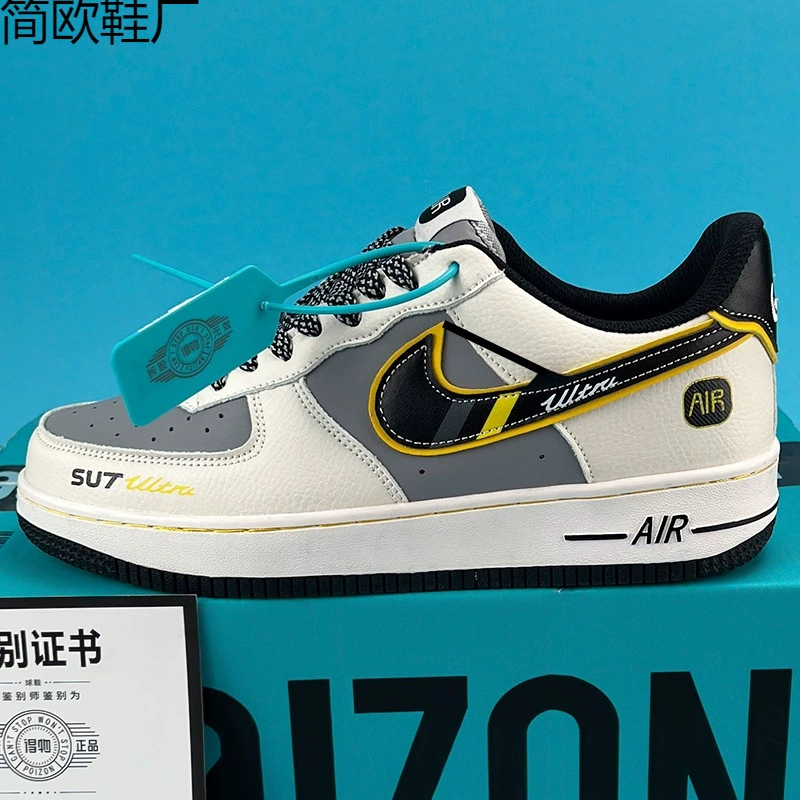 Cross-Border Dropshipping of Dunk Xiaomi Su7 Collaboration Casual Sneakers, Air Force Aj1 Jordan Reverse Hook Versatile Low-Top Shoes for Men and Women