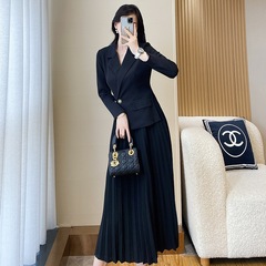 春の服の新型高級感ol通勤スーツのワンピース