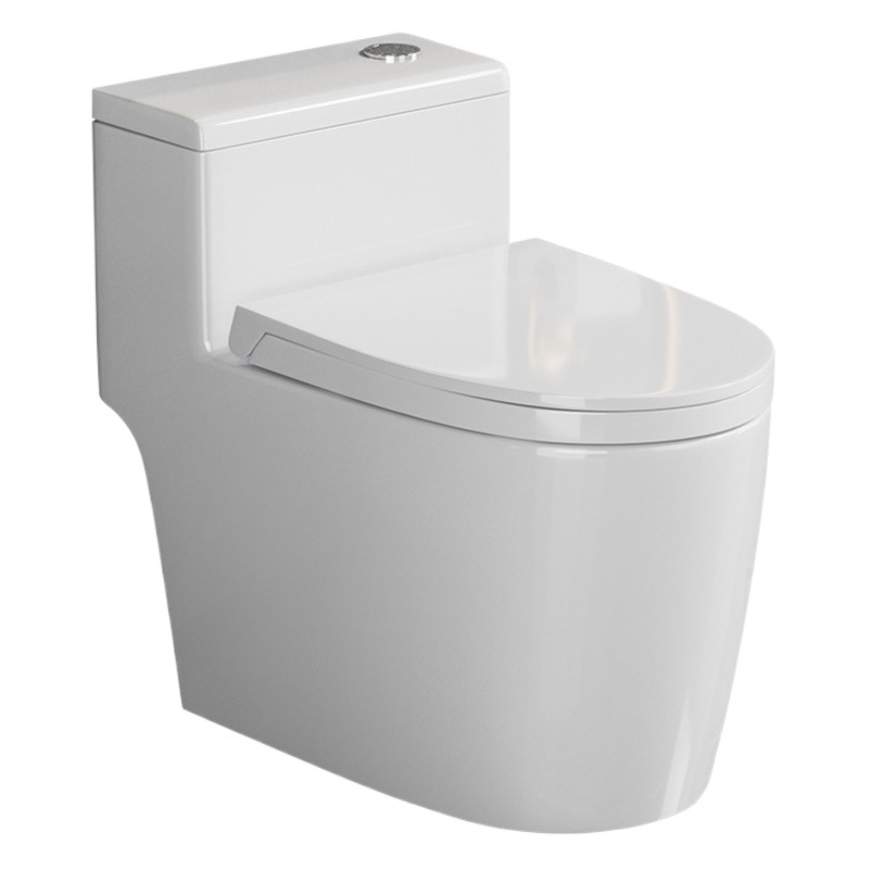 Toilet Household Toilet Bathroom Deodorant Ceramic Large Diameter Impact Toilet Water-Saving Siphon Flush Toilet
