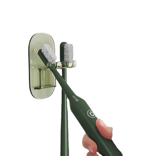 Toothbrush rack home bathroom punch-free storage rack set wall-mounted electric toothbrush holder wash cup
