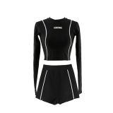 Bộ đồ bơi nữ Раздельный купальник с медузой, женские трусы-боксеры, купальник с длинными рукавами