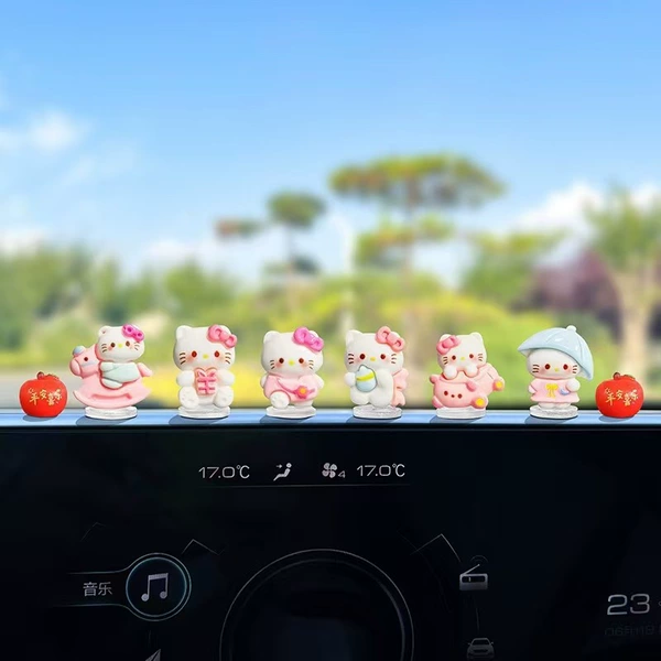 A set of KT cats standing + peace and joy + traceless glue