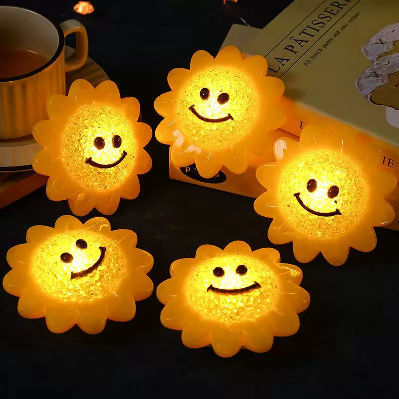 Творческий светящийся подсолнух фонари ручной лунный свет