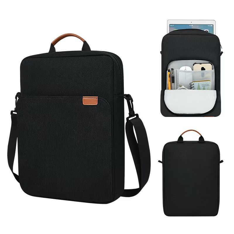 Cross-Border Business Tablet Bag, iPad Computer Bag, Convenient One-Shoulder Cross-Body Storage Bag, Waterproof and Shock-Proof Protective Case