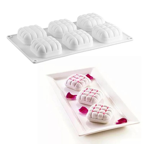 Sanxin Square Pillow Silicone Mold Square Mousse Cake Dessert Grinding Stone Sandwich Baking Tool