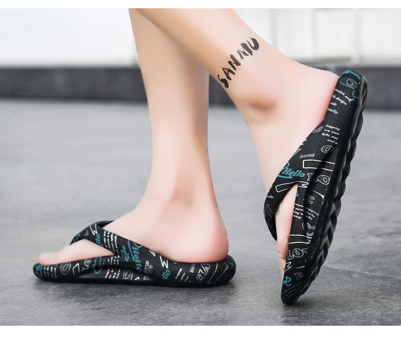 2024 cross-border new flip-flops for men summer large size flip-flops for men lightweight non-slip outdoor couple beach shoes_voghion.com