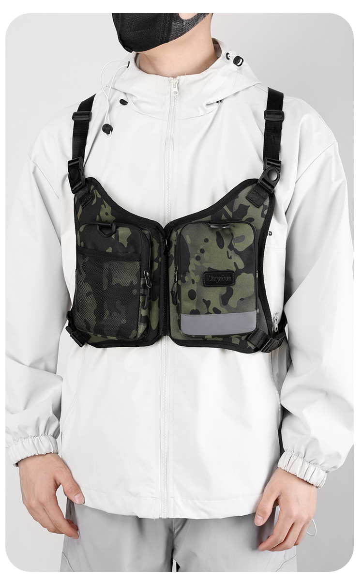Vest bag, multi-functional outdoor tactical bag, 18-liter backpack, outdoor travel bag, cycling bag, work bag, fitness bag undefined