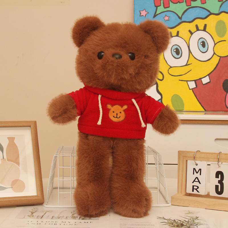 Oso visón dorado 【Suéter rojo oso pardo】