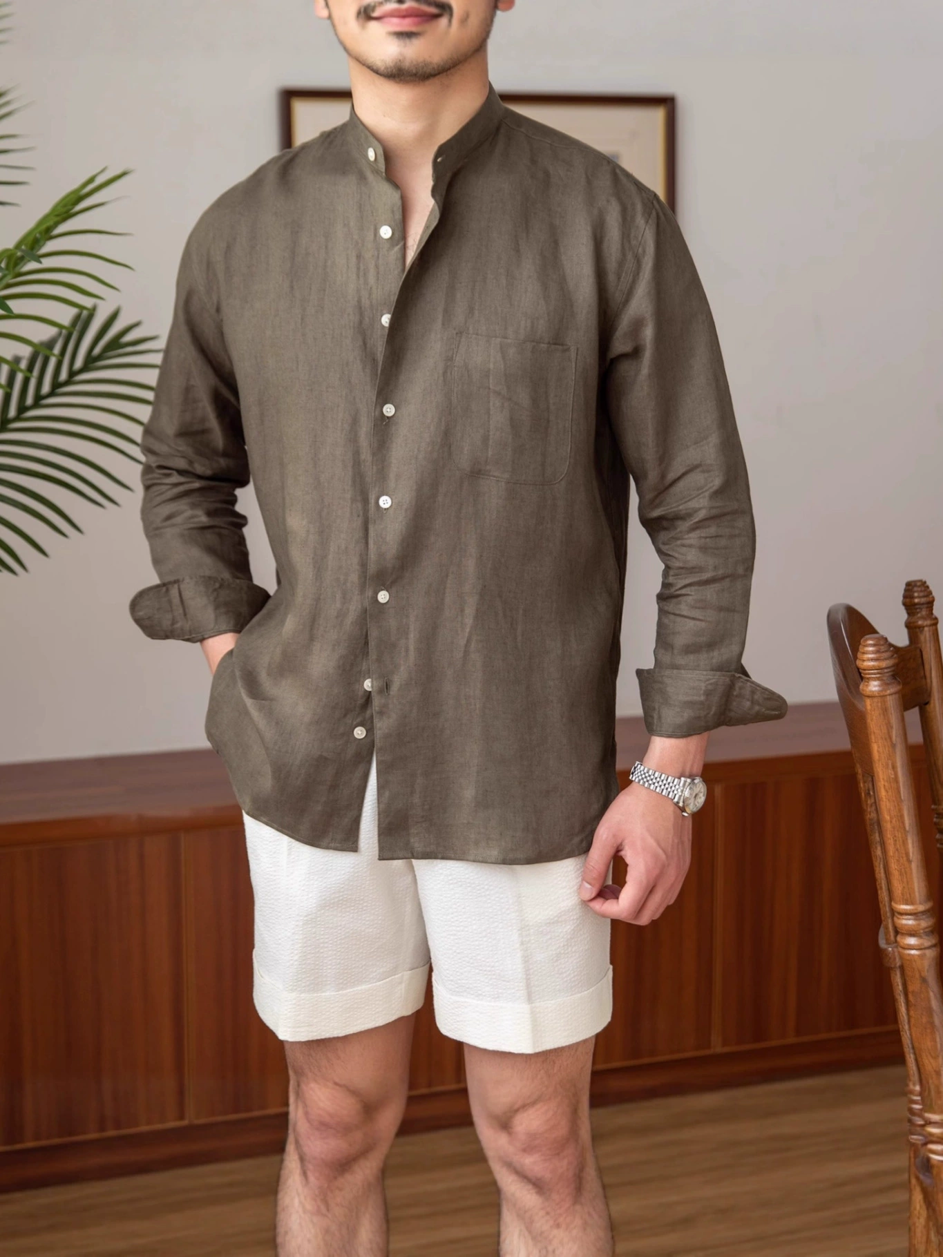 Breathable summer long-sleeve, quality shirt