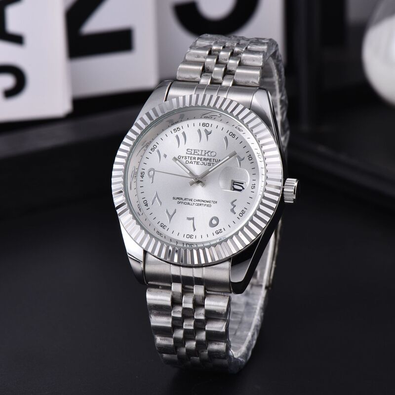 Cross-Border Seiko Tooth Ring Glossy Middle Eastern Arabian Quartz Watch Quartz Watch