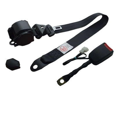 Locking Three-Point Seat Belt, Front | Car seat belt - plastic-coated-k3-retractor-20cm-wire-base-normally-closed