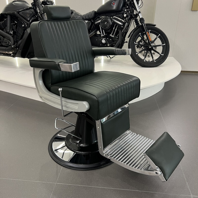 Oil-Head Chair, Hair Salon, Men's Large Chair, Barber Shop, Perm and Dye Hair Salon Chair, Reclining Shaving Chair