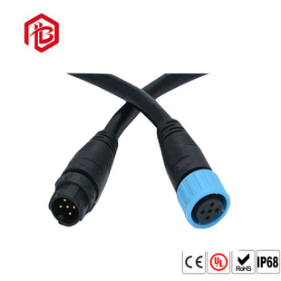 M16 male female waterproof connector outdoor IP68 male female waterproof Aviation plug 2-8 core waterproof connector