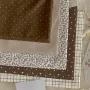 自制碎花波点手工桌布